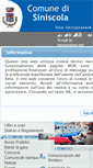 Mobile Screenshot of comune.siniscola.nu.it